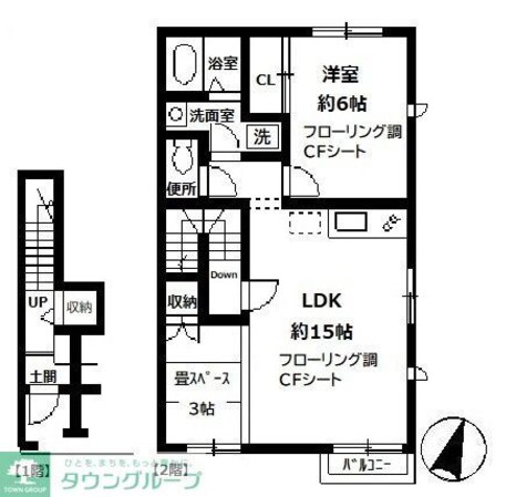 アンサンブル・コートの物件間取画像